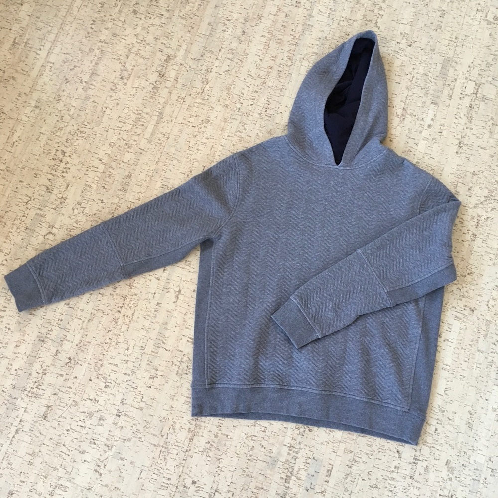 Banana Republic Men’s Hooded Sweatshirt - Gray - M/L